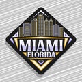 Vector logo for Miami