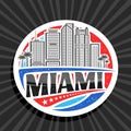 Vector logo for Miami