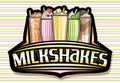 Vector logo for Milkshakes