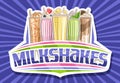 Vector logo for Milkshakes