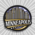 Vector logo for Minneapolis