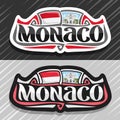 Vector logo for Monaco