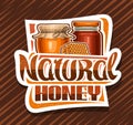 Vector logo for Natural Honey