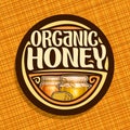 Vector logo for Organic Honey