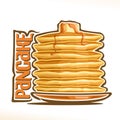 Vector logo for Pancake