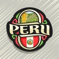 Vector logo for Peru