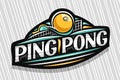 Vector logo for Ping Pong