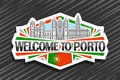 Vector logo for Porto Royalty Free Stock Photo