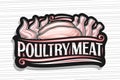 Vector logo for Poultry Meat