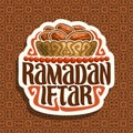 Vector logo for Ramadan Iftar