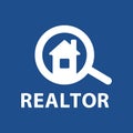 Vector logo for realtor, real estate sales