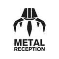 Vector logo reception and utilization scrap metal