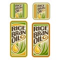 Vector logo Rice Bran Oil