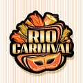 Vector logo for Rio Carnival