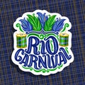 Vector logo for Rio Carnival