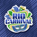 Vector logo for Rio Carnival