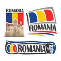 Vector logo for Romania