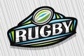 Vector logo for Rugby