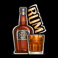 Vector logo for Rum