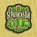 Vector logo for Saint Patricks Day