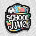 Vector logo for School Time