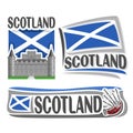 Vector logo for Scotland