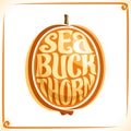 Vector logo for Sea Buckthorn