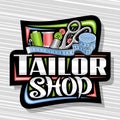 Vector logo for Tailor Shop