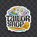 Vector logo for Tailor Shop