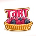 Vector logo for Tart dessert