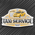 Vector logo for Taxi Service