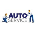 Vector logo template for autoservice or car repair Royalty Free Stock Photo