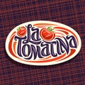 Vector logo for Tomatina festival