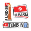 Vector logo Tunisia