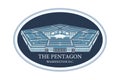 Vector logo of the United States Department of Defense. The Pentagon