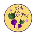 Vector Logo for vegan products