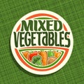 Vector logo for Vegetables