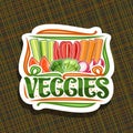 Vector logo for Veggies