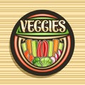 Vector logo for Veggies