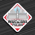 Vector logo for Warszawa