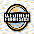 Vector logo for Weather Forecast