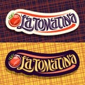 Vector logos for Tomatina festival