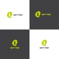 Vector logotype eps 10 agriculture company