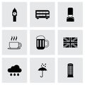 Vector london icon set