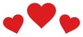 Vector Love Rating Flat Icon Symbol