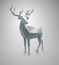 Vector Low Poly Deer