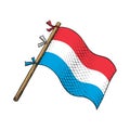 Vector of Luxembourg Flag