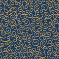 Vector luxury eastern seamless floral pattern