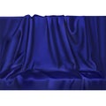 Vector luxury realistic blue silk satin drape textile background. Elegant fabric shiny smooth material