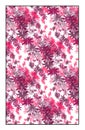 Vector magenta floral pattern